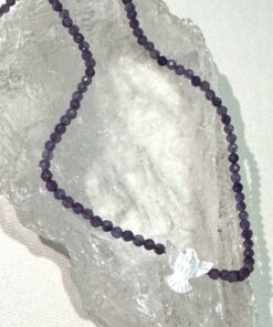 Colar de Ametista - Espírito Santo - facetada 2,5 mm