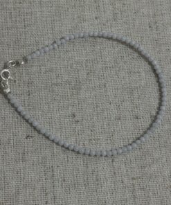 Pulseira Calcedônia - 2mm