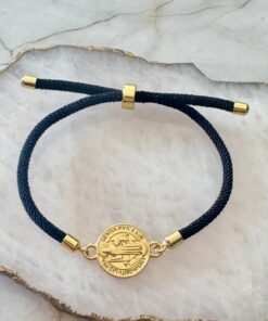 Pulseira Ajustável Feminina - Medalha de São Bento